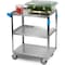 Carlisle Foodservice SS Utility Cart, 3 Shelf, 500 lb., 15.5x24" UC5031524 - alternate 3