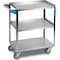 Carlisle Foodservice SS Utility Cart, 3 Shelf, 500 lb., 15.5x24" UC5031524 - alternate 2