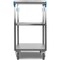 Carlisle Foodservice SS Utility Cart, 3 Shelf, 500 lb., 18x27" UC5031827 - alternate 3