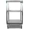 Carlisle Foodservice SS Utility Cart, 3 Shelf, 500 lb., 21x35" UC5032135 - alternate 3