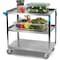 Carlisle Foodservice SS Utility Cart, 3 Shelf, 500 lb., 21x35" UC5032135 - alternate 2