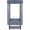 Carlisle Foodservice Polypropylene, Small Bin Top Utility Cart, Gray, 33-1/2 in H x 17-1/4 in W, 2 Shelves, Gray UC401823 - alternate 3