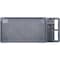 Carlisle Foodservice Polypropylene, Small Bin Top Utility Cart, Gray, 33-1/2 in H x 17-1/4 in W, 2 Shelves, Gray UC401823 - alternate 6