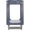 Carlisle Foodservice Flat Shelf Utility Cart, 40inx19in, Gray, Polypropylene, 500 lb Load Capacity, 2 Shelves, 40.38 in L UC194023 - alternate 7