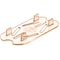 Carlisle Foodservice Drain Grate, Food Pan HH, 1/9, Amber, PK6 1053513 - alternate 1