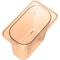 Carlisle Foodservice Drain Grate, Food Pan HH, 1/9, Amber, PK6 1053513 - alternate 3