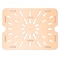 Carlisle Foodservice Drain Grate, Food Pan HH, 1/2, Amber, PK6 1043513 - alternate 4