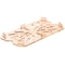 Carlisle Foodservice Drain Grate, Food Pan HH, 1/4, Amber, PK6 3089513 - alternate 1