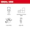Milwaukee Tool M18 FUEL High Speed Chain Snake for 1-1/2 in, 4 in Pipes 2819-22 - alternate 9