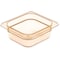 Carlisle Foodservice Food Pan HH, 2.5", DP, 1/6, Amber, PK6 3088313 - alternate 1