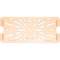 Carlisle Foodservice Drain Grate, Food Pan HH, 1/3, Amber, PK6 3087013 - alternate 2