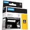 Dymo Label Tape Cartridge, Black/White, Labels/Roll: Continuous 18484 - alternate 5