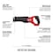 Milwaukee Tool Reciprocating Saw, Cordless, 18 V DC, 0 to 3000 SPM, 1 1/4 in Stroke 2821-20 - alternate 5