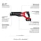 Milwaukee Tool M18 FUEL SAWZALL Reciprocating Saw 2-Battery XC5.0 Kit 2821-22 - alternate 5