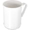Carlisle Foodservice Polycarbon Handled Mug, 9.6 oz., Wht, PK48 PCD79602 - alternate 1