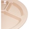 Carlisle Foodservice Polycarbon Rim 3-Comp Plate, 11", Tan, PK48 PCD21125 - alternate 3
