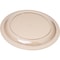 Carlisle Foodservice Polycarbon Nrrw Rim Plate, 10", Tan, PK48 PCD21025 - alternate 4