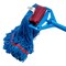 Carlisle Foodservice Looped-End Wet Mop, Blue, Microfiber, PK12, 36942014 36942014 - alternate 5