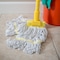 Carlisle Foodservice Small Band Mop, Looped-End, Yellow Band, PK12 369412B00 - alternate 4