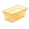 Carlisle Foodservice Food Pan HH, 4", DP, 1/4, Amber, PK6 3088113 - alternate 1