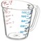 Carlisle Foodservice Commercial Measuring Cup, 1 c, Clr, PK12 4314107 - alternate 1
