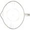 Carlisle Foodservice Commercial Measuring Cup, 1/2 gal., Cl, PK6 4314407 - alternate 3