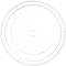 Carlisle Foodservice Clear Plate Cover, 10-3/4"-11", PK12 199307 - alternate 4
