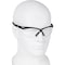 Kleenguard V30 Nemesis Safety Glasses, Scratch-Resistant, Wraparound, Black Half-Frame, Clear Lens 25676 - alternate 8