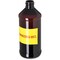 Carlisle Foodservice Amber Bottle w/Label, 16 oz., PK12 381613 - alternate 1