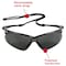 Kleenguard V30 Nemesis, Safety Glasses, Anti-Scratch, Gray Lens, Gray Frame, Half-Frame, Polarized 28635 - alternate 5