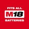 Milwaukee Tool M18 Brushless 2-Tool Combo Kit, Hammer Drill/Impact Driver 2893-22CX - alternate 8