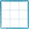 Carlisle Foodservice Dvde Glss Rack Ext, 1.78", Blu, 9 Comp, PK6 RE914 - alternate 3