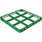 Carlisle Foodservice Dvde Glss Rack Ext, 1.78", Grn, 9 Comp, PK6 RE9C09 - alternate 5
