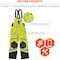 Ergodyne Insulated Bib Overalls, 300D polyester oxford with PU coating, Lime, S 8928 - alternate 9