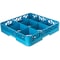 Carlisle Foodservice OptiClean 9 Comp Glass Rack, 4", Blu, PK6 RG914 - alternate 1
