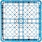 Carlisle Foodservice OptiClean 9 Comp Glass Rack, 4", Blu, PK6 RG914 - alternate 3