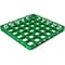 Carlisle Foodservice Dvde Glss Rack Ext, 1.78", Grn, 36 Comp, PK6 RE36C09 - alternate 2