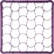 Carlisle Foodservice Long Glass Rack Ext, 30 Comp, Lavender, PK4 REW30LC89 - alternate 3