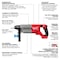 Milwaukee Tool M18 FUEL 1-1/4 in. SDS-Plus D-Handle Rotary Hammer with ONE-KEY (Tool Only) 2916-20 - alternate 4