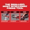 Milwaukee Tool M18 FORCE LOGIC Standard Cordless Press Tool Kit, For 1/2 in to 4 in Pipes/Tubes, 18V DC, 11PCS 2922-22 - alternate 6