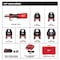 Milwaukee Tool M18 FORCE LOGIC Press Tool Kit w/ ONE-KEY 1/2 in–2 in CTS Jaws, M18 FUEL Compact Band Saw, Tool-Only 2922-22, 2829-20 - alternate 4
