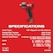 Milwaukee Tool M18 FUEL 1/2 in. Mid-Torque Impact Wrench with Pin Detent Kit 2962P-22R - alternate 10