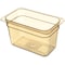 Carlisle Foodservice Food Pan HH, 6", DP, 1/4, Amber, PK6 3088213 - alternate 1