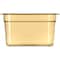 Carlisle Foodservice Food Pan HH, 6", DP, 1/4, Amber, PK6 3088213 - alternate 3