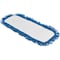 Carlisle Foodservice Disposable Mop Pad, Blue, Microfiber, PK12 363311814 - alternate 1