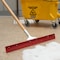 Carlisle Foodservice Str Red Gum Rbbr Floor Squeegee, 24", PK6 4007600 - alternate 3