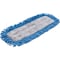 Carlisle Foodservice Disposable Mop Pad, Blue, Microfiber, PK12 363311814 - alternate 3