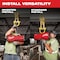 Milwaukee Tool Battery-Powered Electric Chain Hoist, 1 tons, 18V DC, Black, Red 2983-22HD - alternate 4