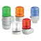 Federal Signal Warning Light, Red, LED, 12 to 24V AC/DC, 120 to 240V AC, 85, 120 FPM, 3 29/32 in Dia. SLM100R - alternate 2