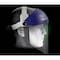 3M Ratchet Headgear with Clear Polycarbonate Faceshield, Uncoated, 9 in Visor Height, Blue 82783 - alternate 5